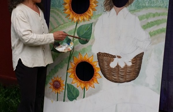 Tina Maggio is Beautifying Yelm, One Sign at a Time Tina Maggio is Beautifying Yelm, One Sign at a Time