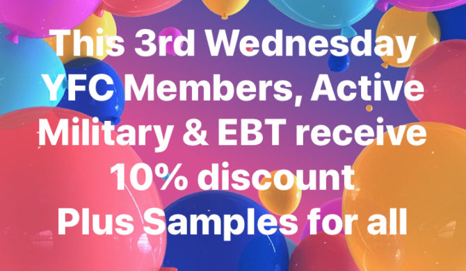 3rd Wednesday Member Discount Day 3rd Wednesday Member Discount Day