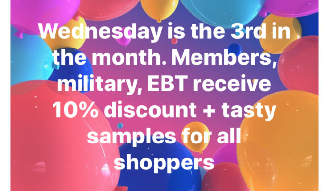 Third Wednesday of the month Third Wednesday of the month