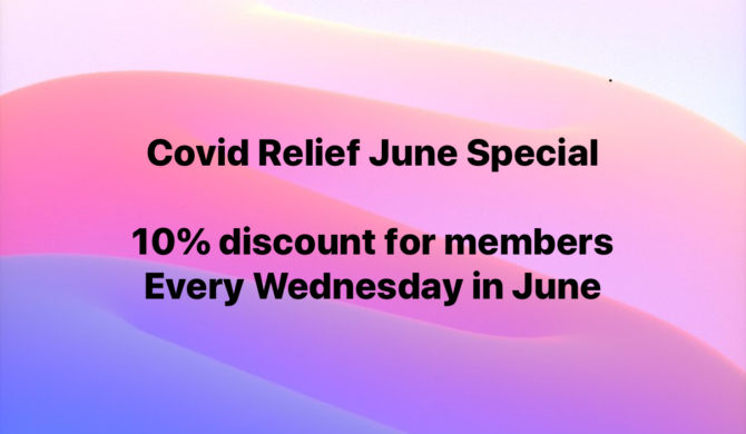 Covid June Wednesday’s 10% Discount Specials Covid June Wednesday’s 10% Discount Specials