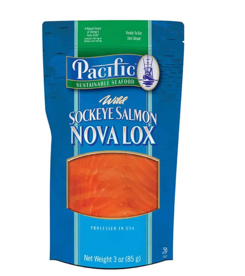 Pacific Seafood Wild Sockeye Salmon Nova Lox Yelm Food Coop