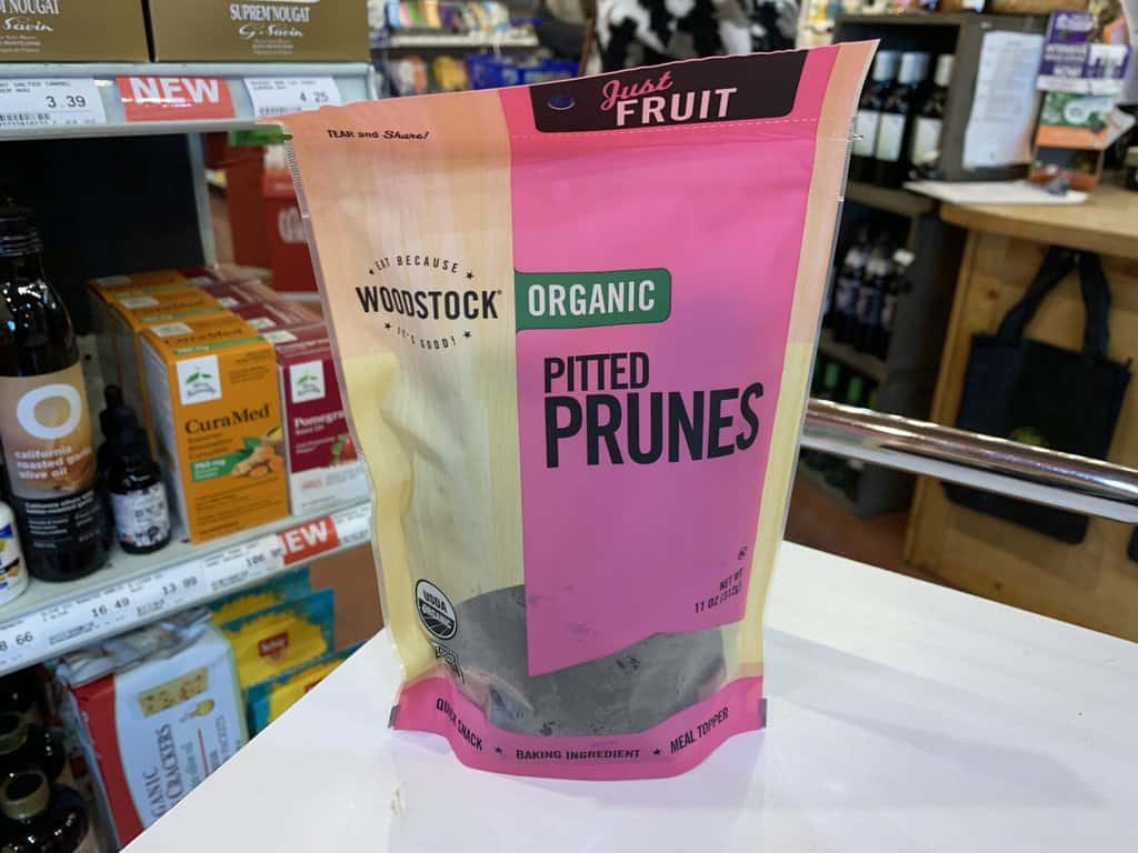 Woodstock Organic Pitted Prunes Just Fruit Yelm Food Coop